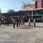 GIAT SATPOL PP KABUPATEN KOTAWARINGIN TIMUR MELAKSANAKAN APEL PAGI